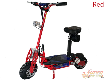 red scooter