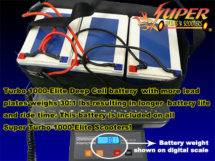 Turbo 800 Elite Battery