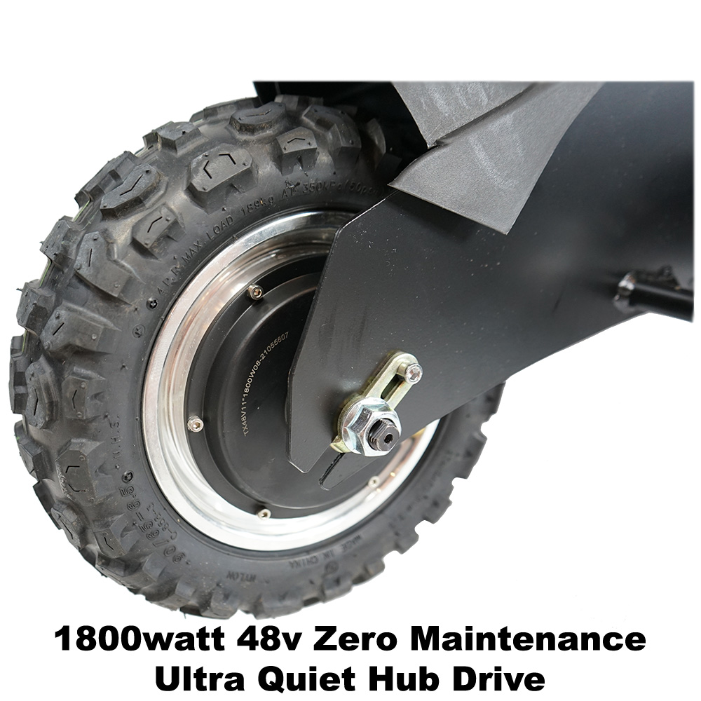 1800watt 48v zero maintenance ultra quiet hub drive