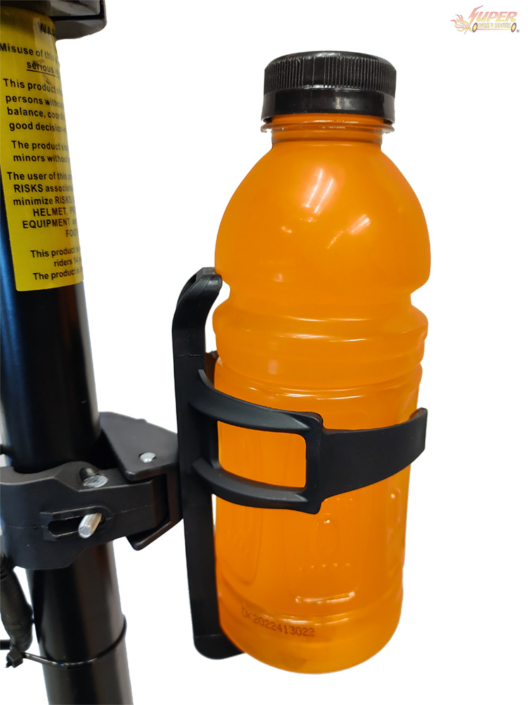 Bottle holder on scooter